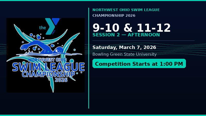 9-12 year old Swimmers - NWOSL Champs Day 1 - Saturday session