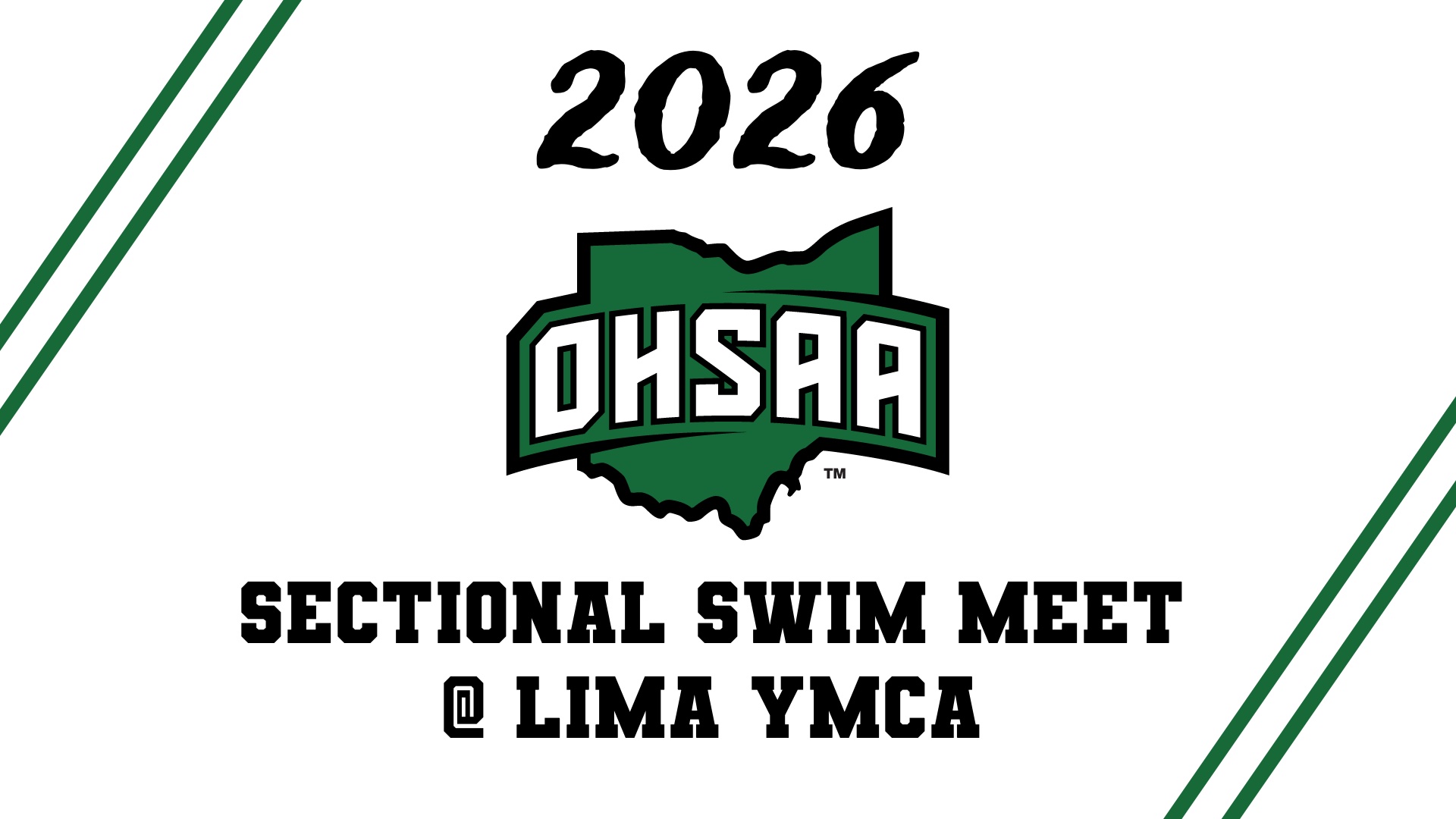 2026 NW Ohio Sectional Swim Meet at Lima YMCA